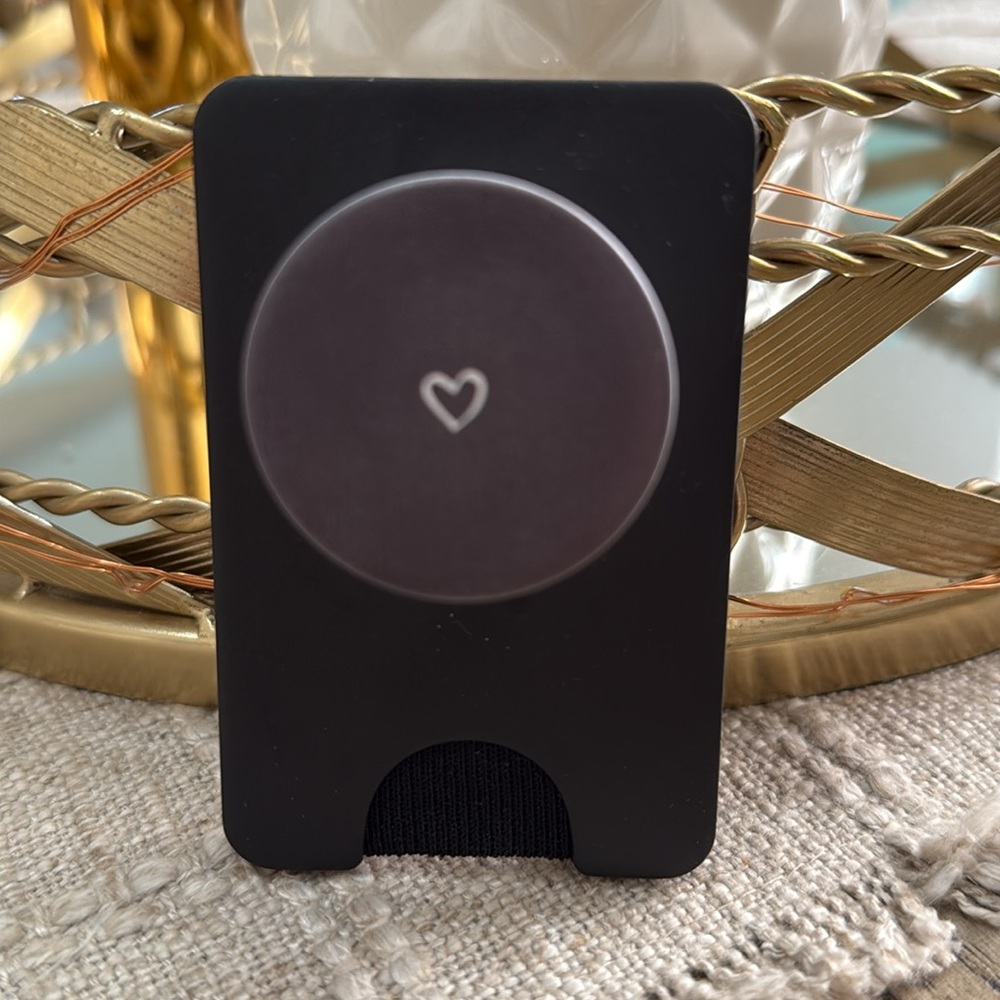 Popsockets Black Wallet Phone Grip